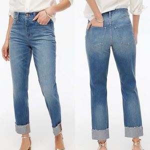 J.Crew Factory Premium Edition high-rise straight jean size 32 NWT